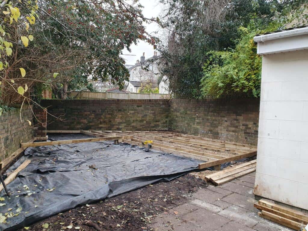 Composite Decking with Trellis-7