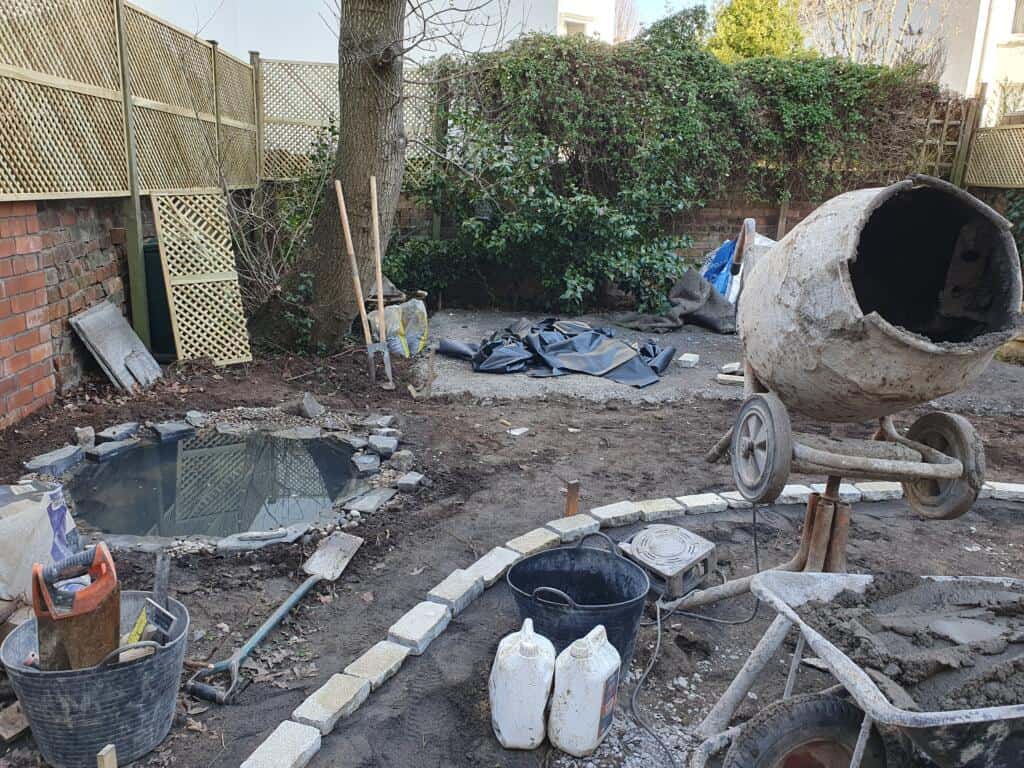 Shady Redland Garden with Pond_2