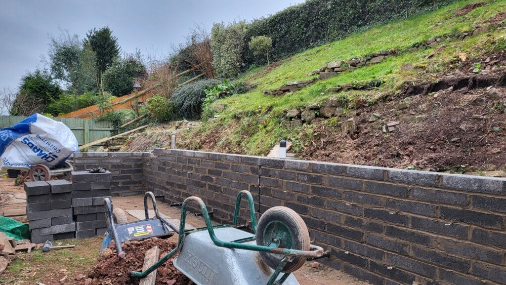 Steep Hillside Garden