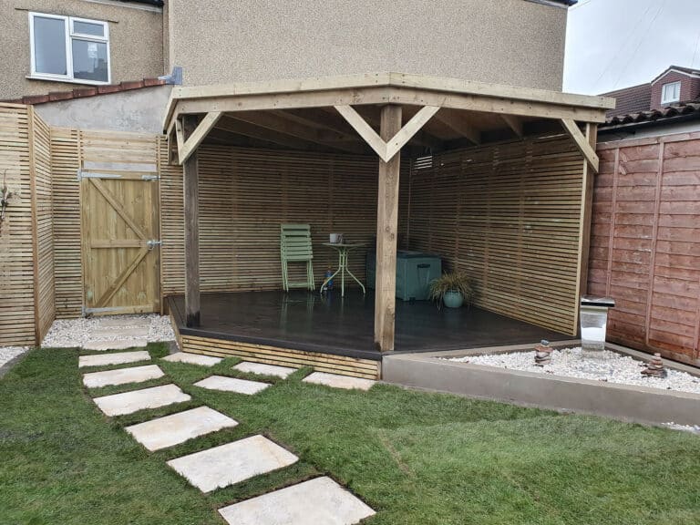 Veranda Bristol garden