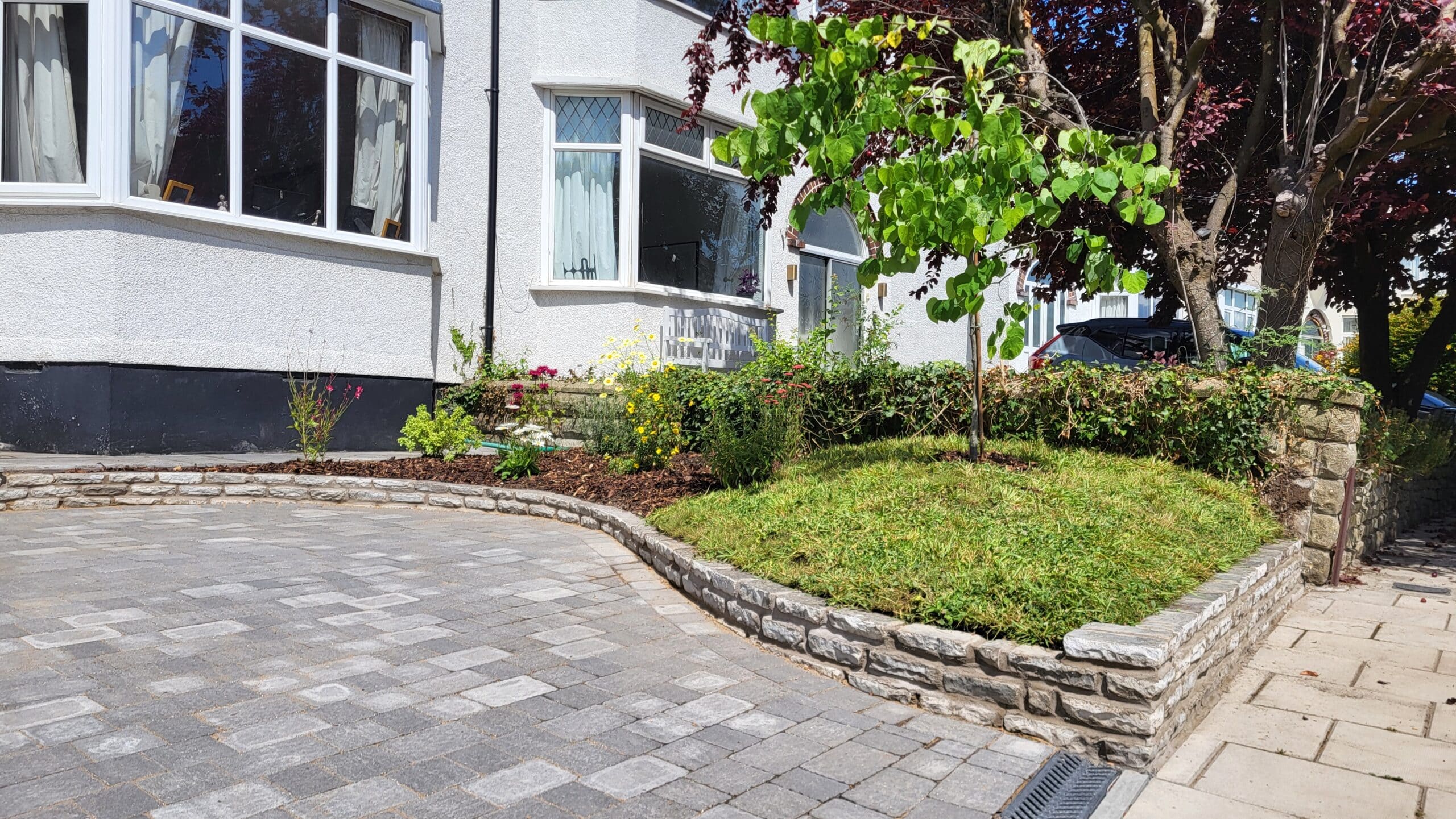 weston crescent driveway 2