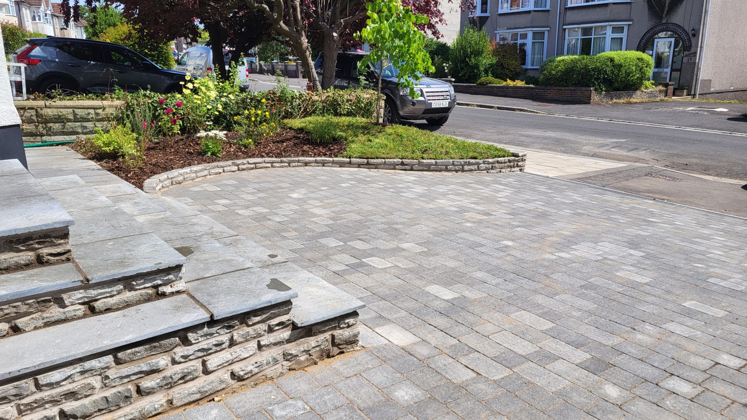 weston crescent driveway 4