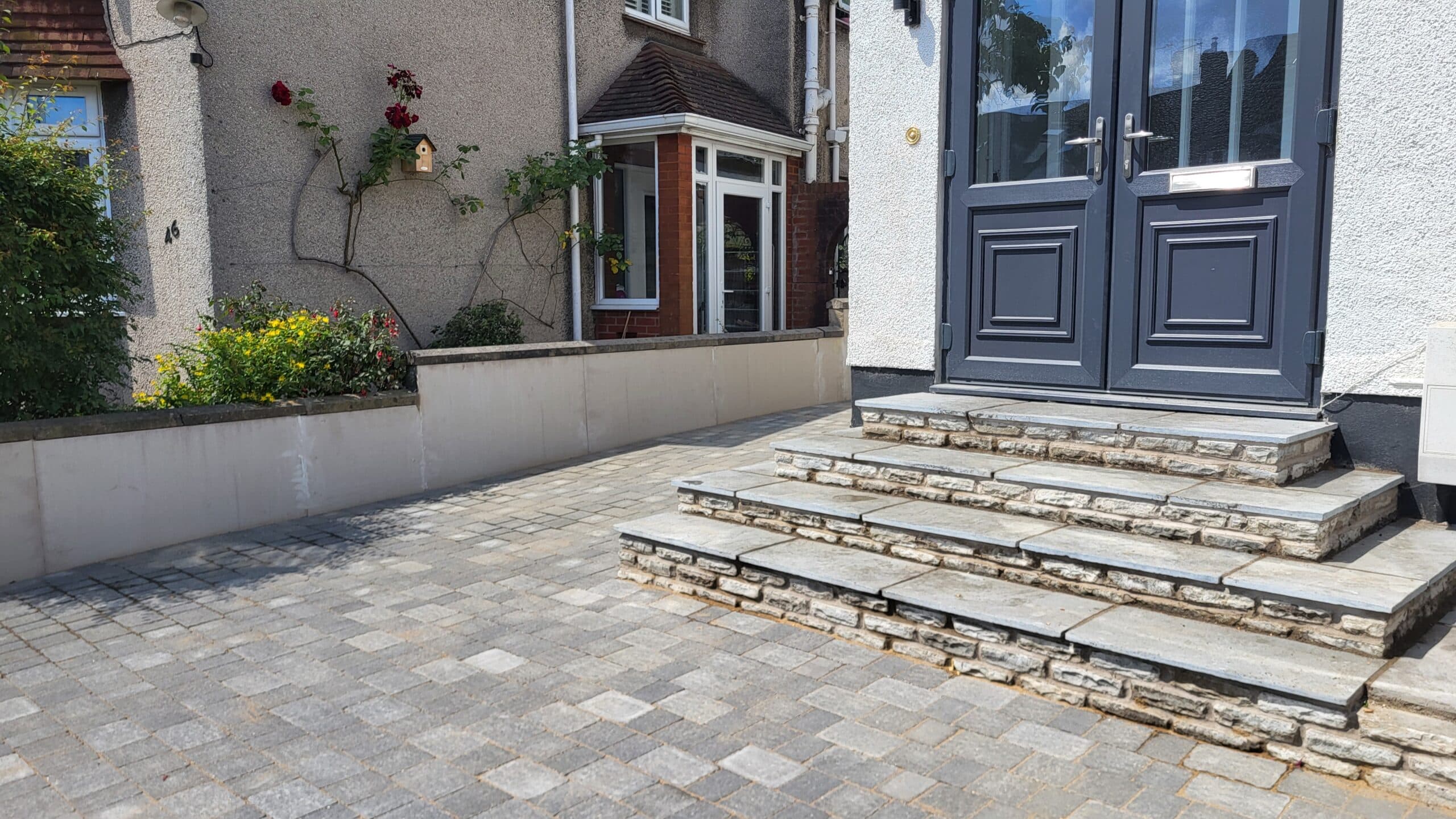 weston crescent driveway 6