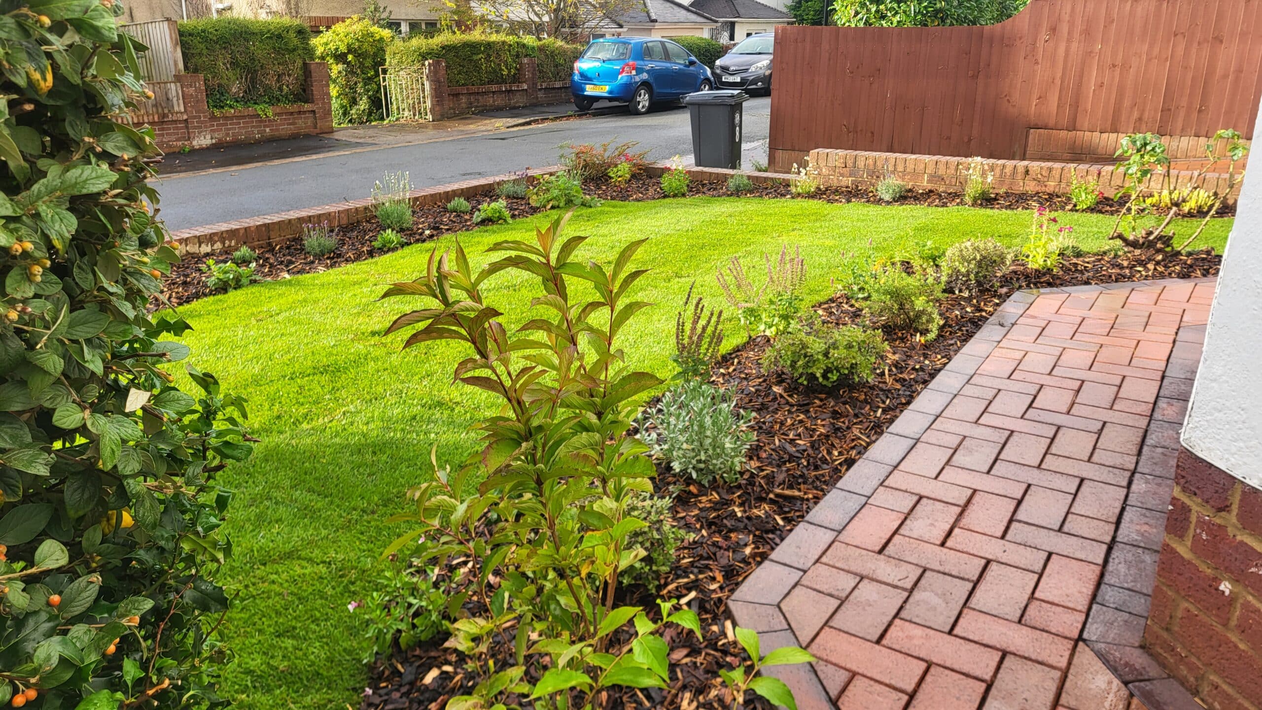 parry's close front garden 4